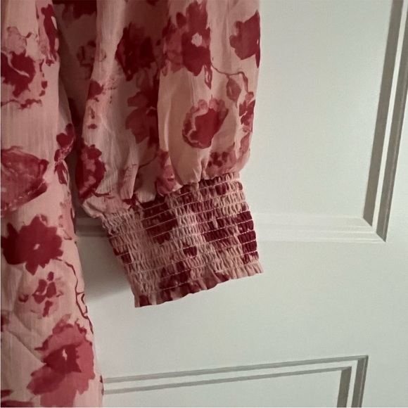 NWT GENTLE FAWN Floral Print Long Sleeve "Camilla" Dress - Picture 3 of 13